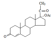 17α-羟基黄体酮醋酸酯